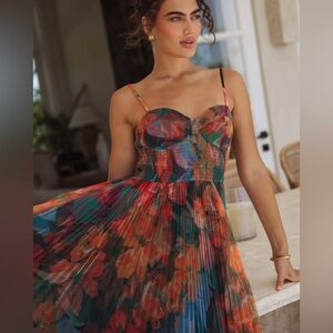 Hutch Multicolor Floral Maxi Dress